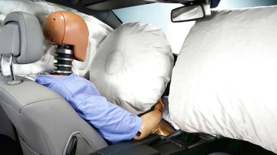 Imagen de apoyo: El airbag frontal: